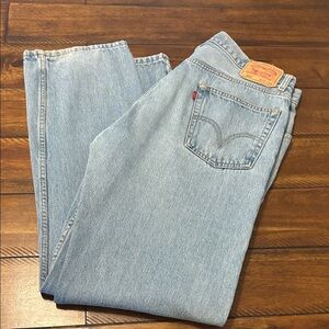 Levi's Men's Straight Jeans in Light Blue